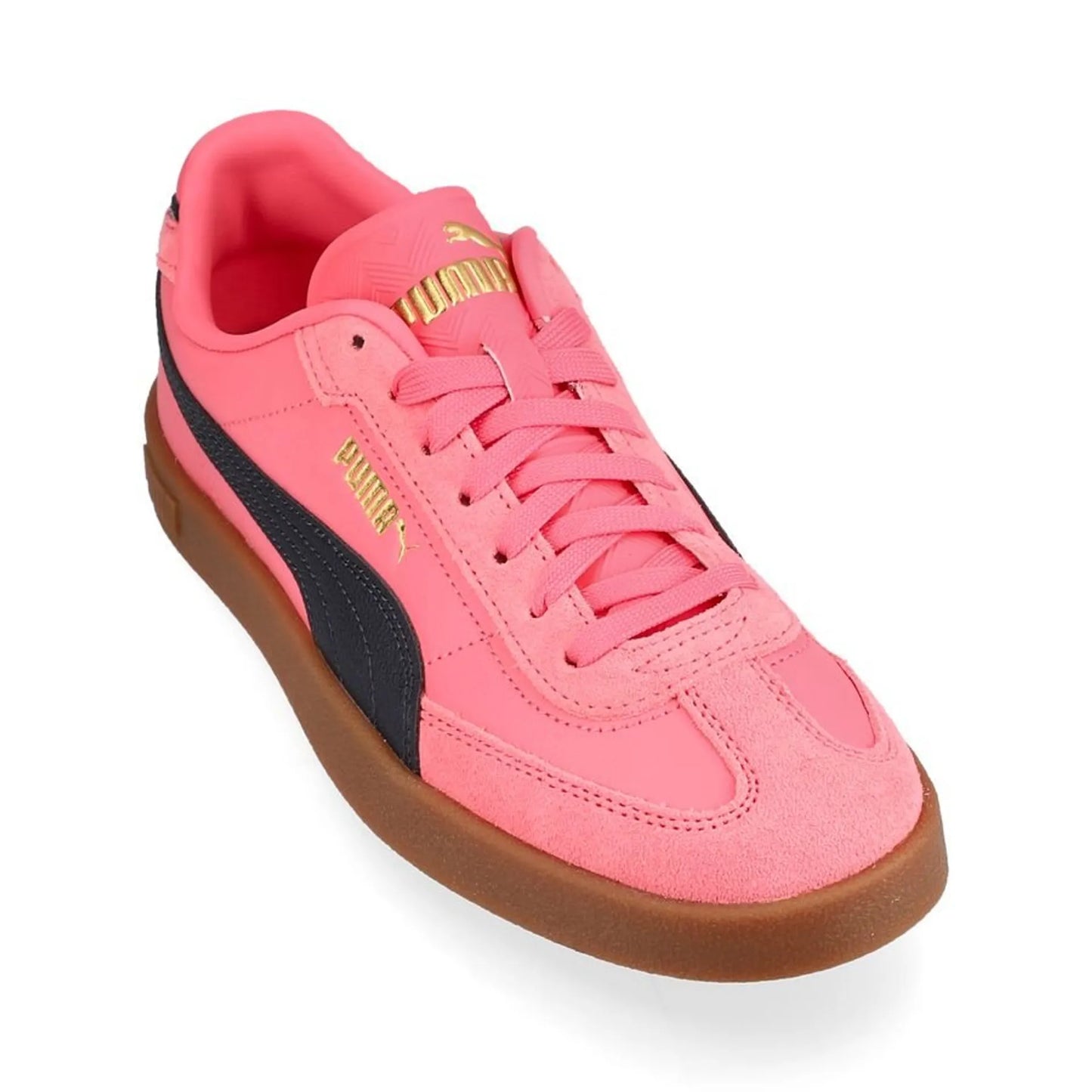 PM Club II Era – Retro low-top sneakers in leather and suede, gum sole
