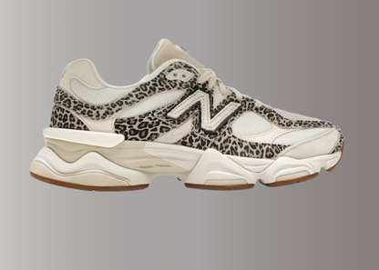 NB 9060 Estampat de lleopard en beix