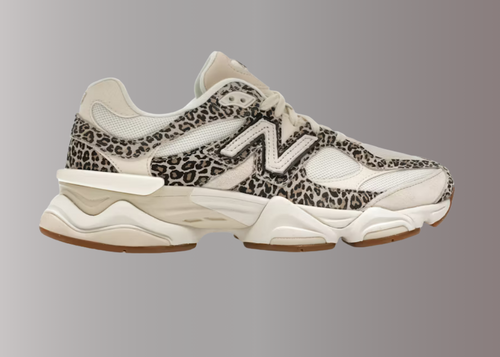 NB 9060 Estampat de lleopard en beix