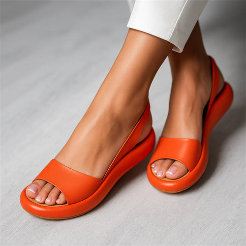 Elena Plattform Sandalen