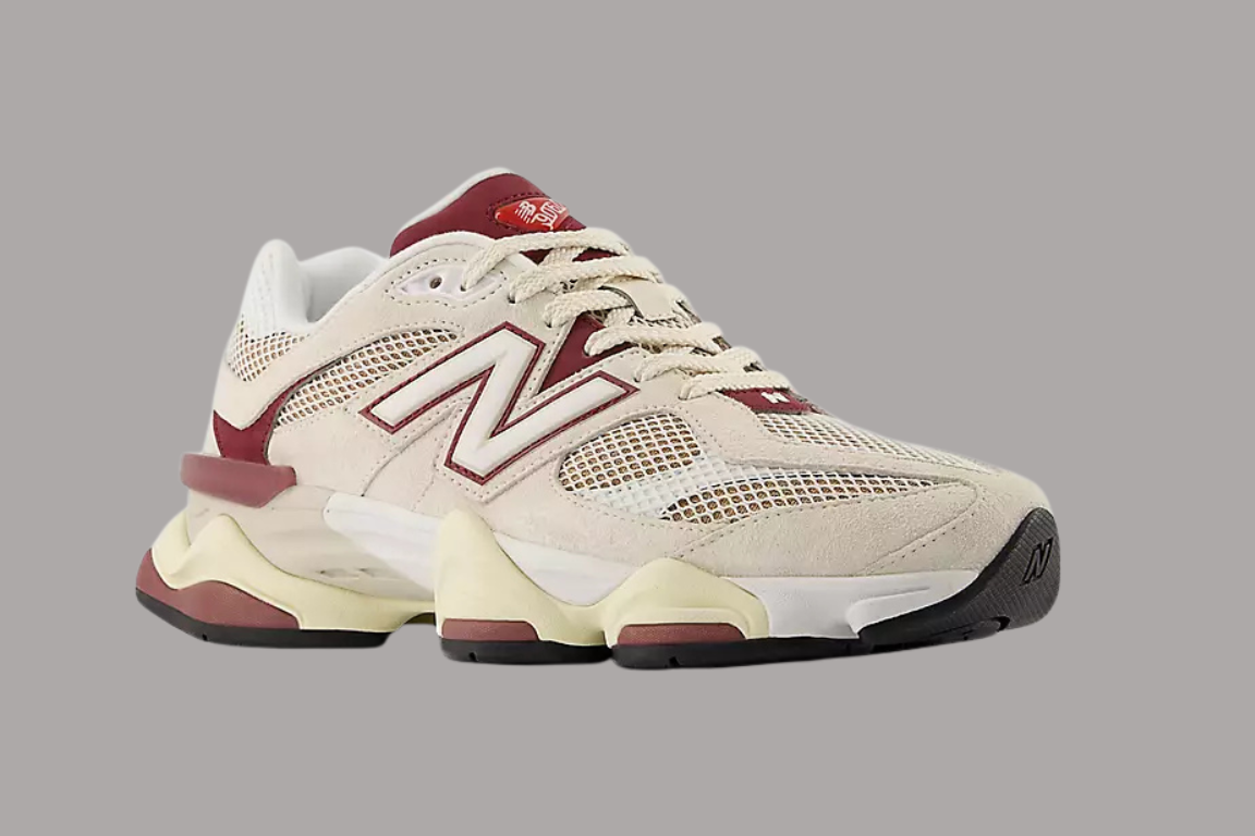 NB 9060 Lino con bordeaux Monarch