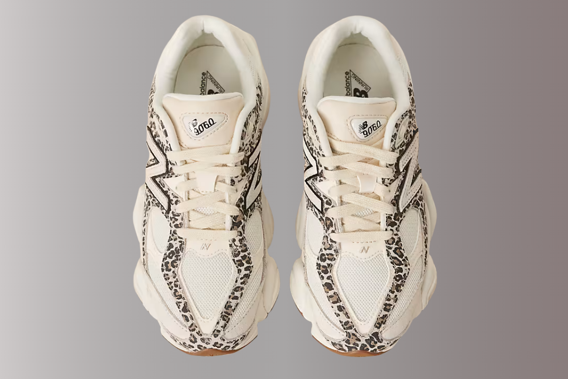 NB 9060 Estampat de lleopard en beix