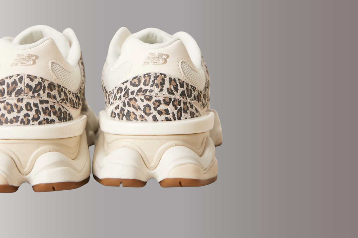 NB 9060 Estampat de lleopard en beix