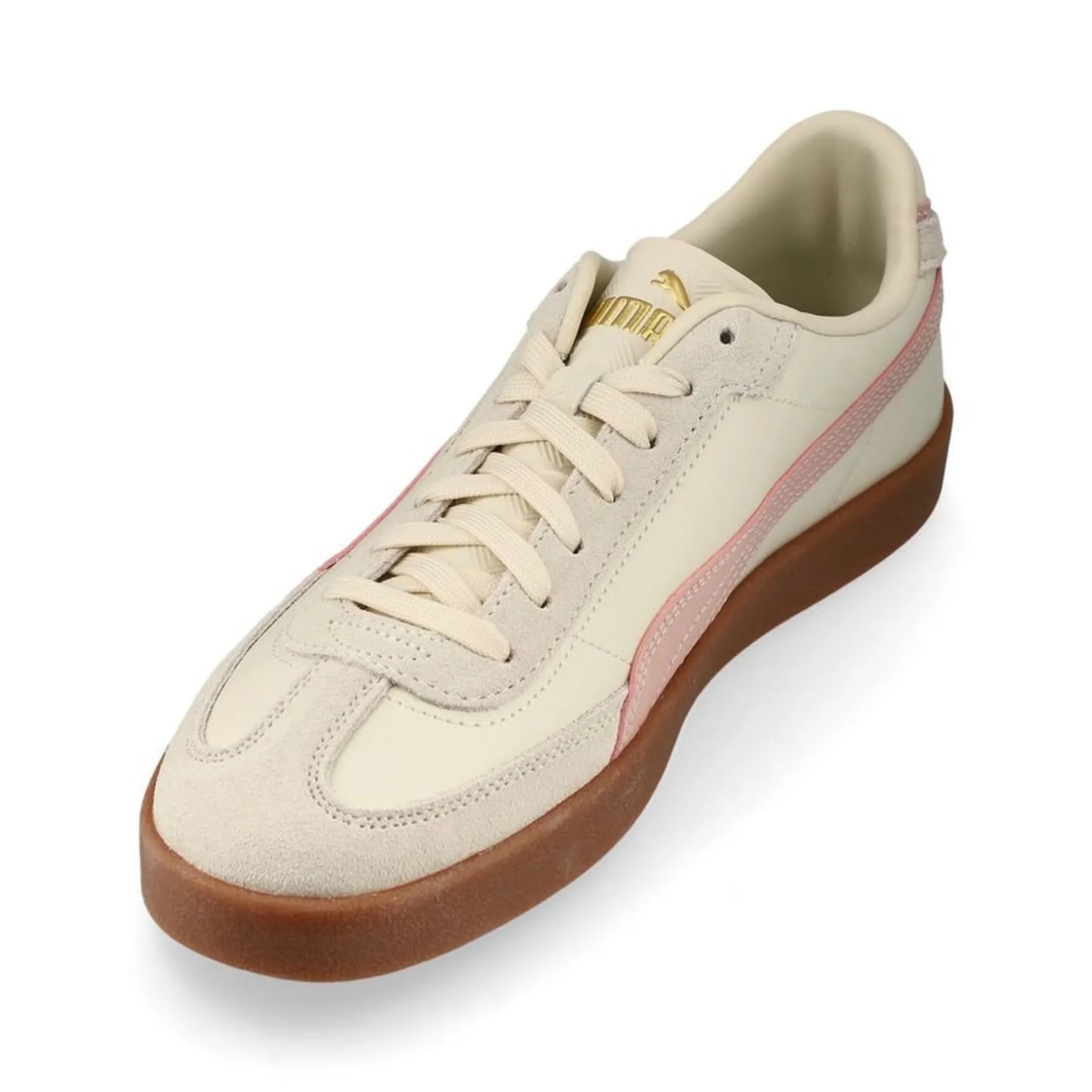 PM Club II Era – Retro low-top sneakers in leather and suede, gum sole