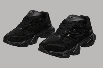 NB 9060 Dräifach Schwaarz