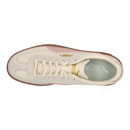 PM Club II Era – Retro low-top sneakers in leather and suede, gum sole