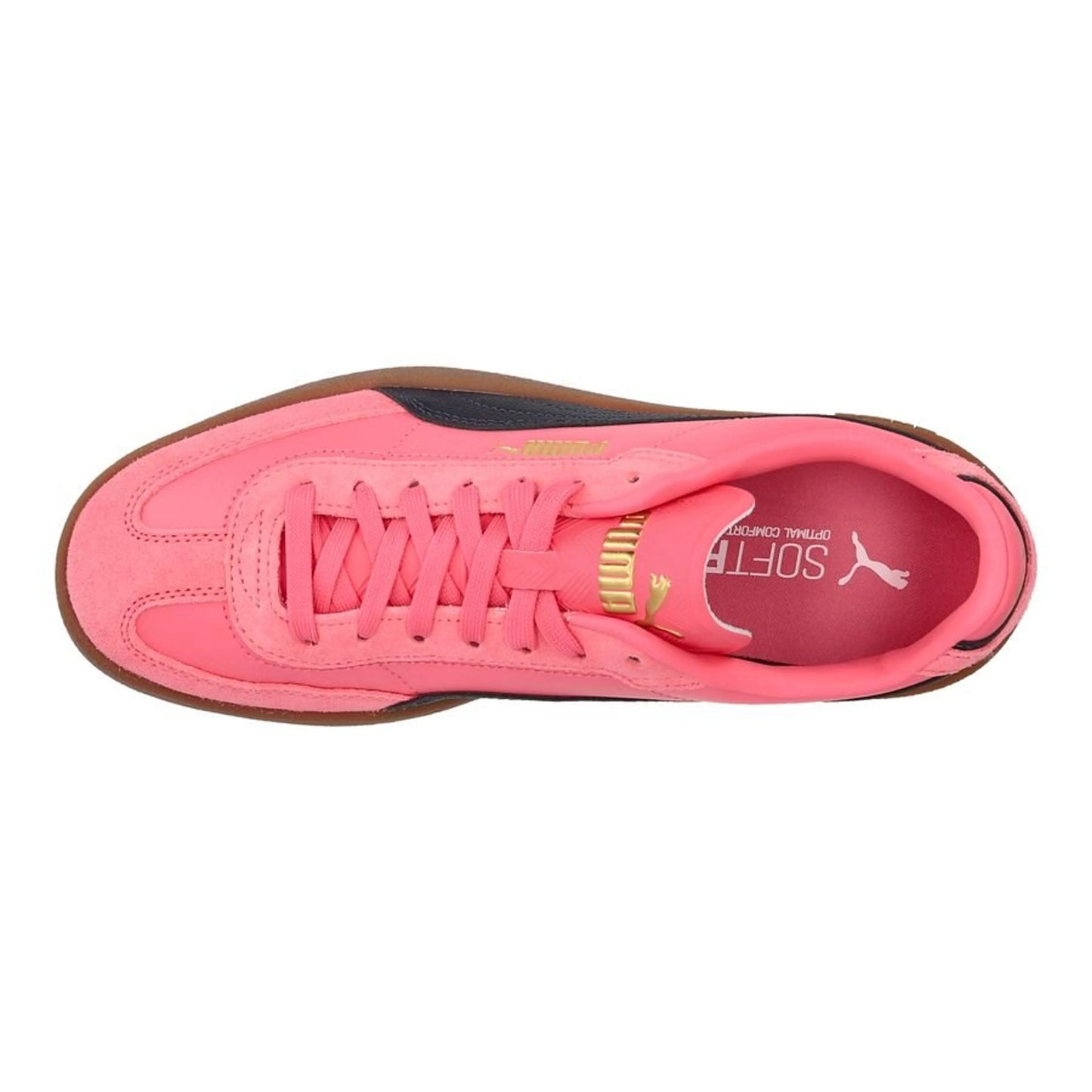 PM Club II Era – Retro low-top sneakers in leather and suede, gum sole