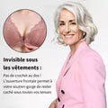 (3 TK PAKIS) Juhtmevaba vormiv rinnahoidja eestkinnitusega
